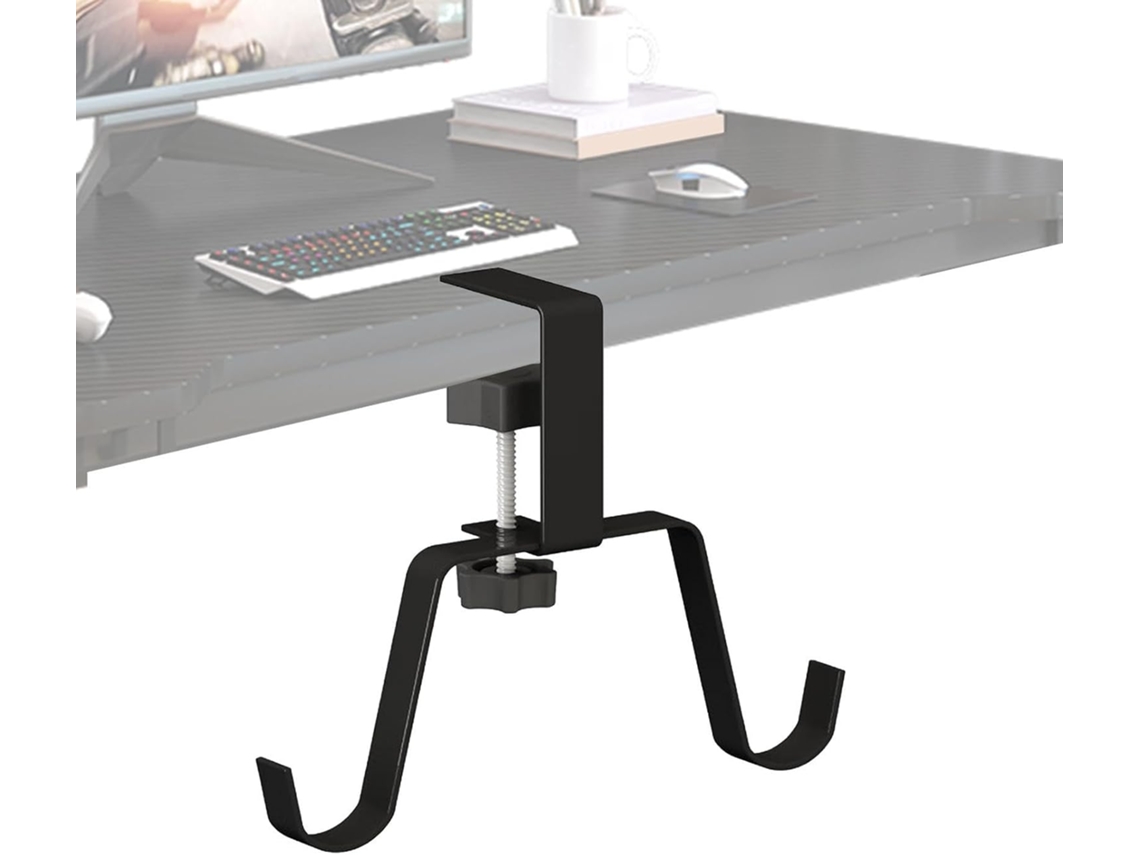 Cintre Pour Casque Sous Le Bureau, Crochê Portátil