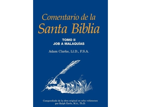Livro Comentario De La Santa Biblia, Tomo 2 De Adam Clarke (espanhol - Capa Dura)