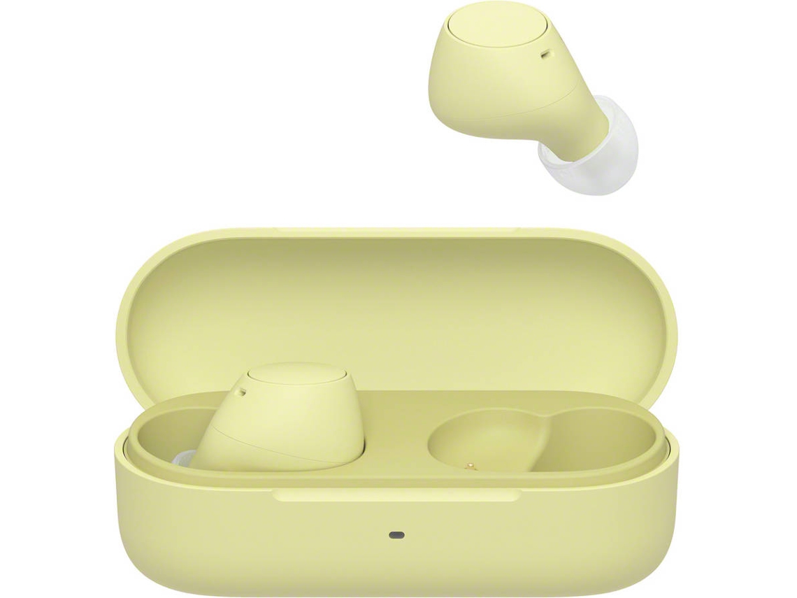 Auriculares SONY WF C510 Bluetooth True Wireless (In Ear - Microfone - Amarelo)