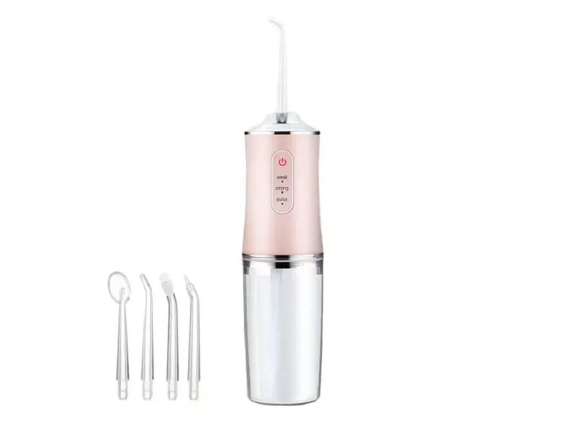 Irrigador Oral Yizhood Water Flosser 3 Mode 220ml Rosa