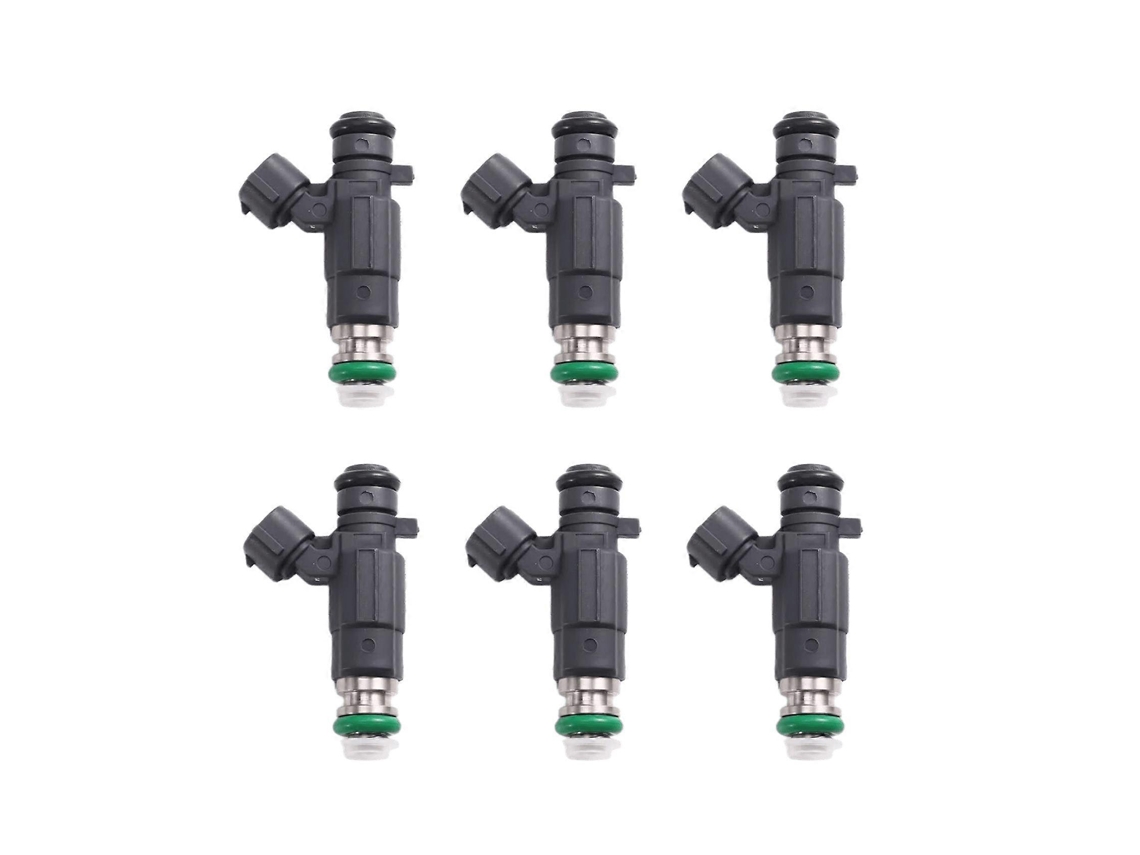 6 Unidades Bico Injetor De Combustível Para Nissan X-trail T30 Qr25de 2.5l Murano Z50 Vq35de 3.5l V6 Para Infiniti Fbjc101 16600-ae060
