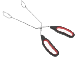 Pinça Para Churrasco Mipcase Em Aço Inoxidável Com Cabo De Plástico Antiderrapante, Comprimento Estendido, Design