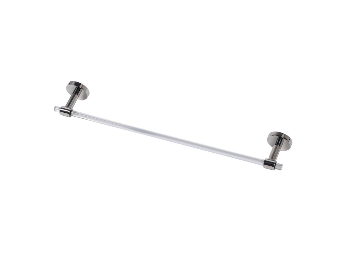 Suporte De Toalhas De Parede Acrílico Minimalista Leve De Luxo Para Banheiro 50 Cm