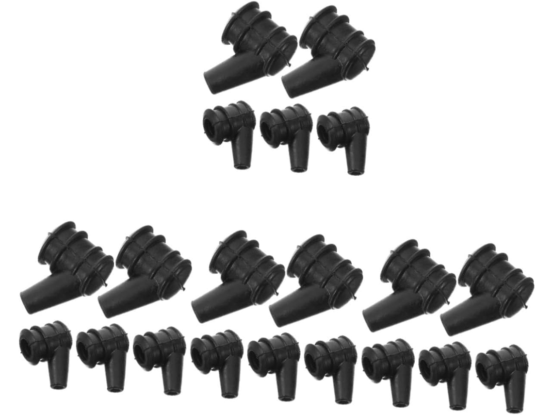 Conjunto De 20 Peças De Acessórios Para Cortador De Grama, Incluindo Vela De Ignição Automotiva E Serra.