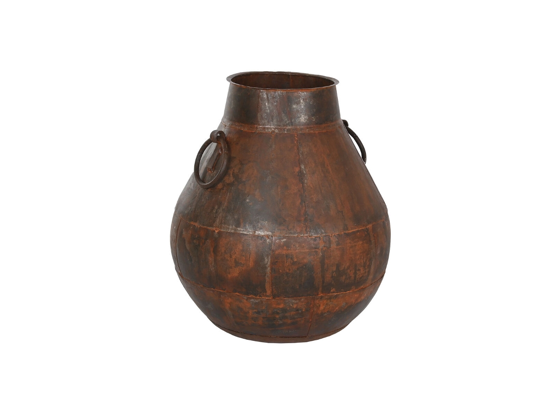 Vaso Home Esprit Catanho Escuro Ferro 55 X 55 X 64 Cm