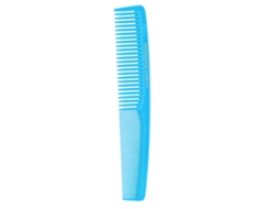 2026 peine para Cabelo Grosso Clássico Peine de Cabeleireiro Peine de Corte Peine de Estilo com Dentes Largos (azul)