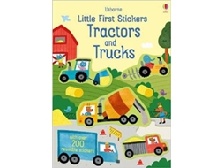 Livro Little First Stickers Tractors and Trucks de Hannah Watson (Inglês)