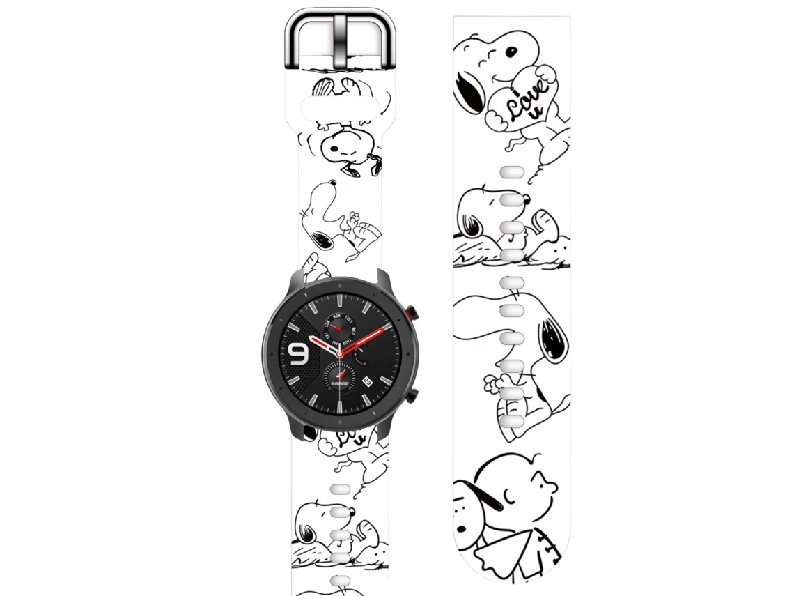 Bracelete Silicone Líquido para TicWatch Pro Branco