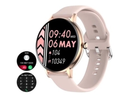 Smart Watch Chronus Fw07 O Mostrador Do Relógio Suporta Dinâmicas Rosa AUJEZON