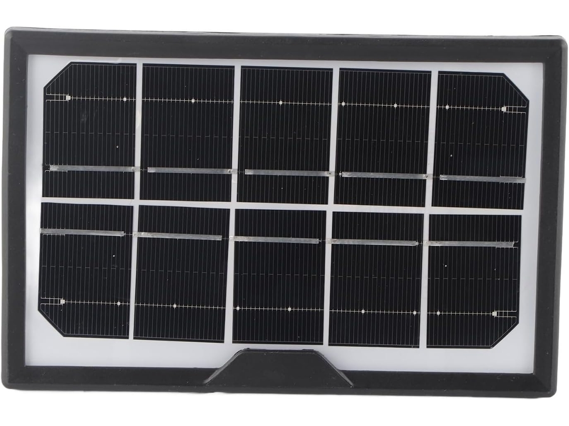 Luminária De Leitura Com Clipe Solar Recarregável Cocoarm, 5v, Em Abs, Com 3 Modos De Iluminação, Haste Flexível Para