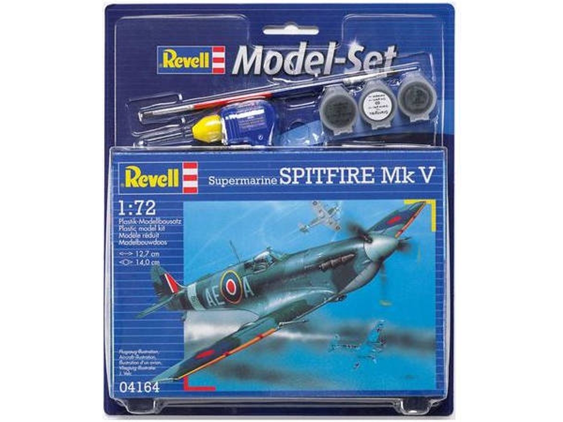 Modelo de Avião REVELL Spitfire Mk V