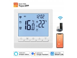 Lurelia Termostato Wi-fi Inteligente Arhatreya 16a Aquecimento De Piso Compatível Com Alexa E Google Home