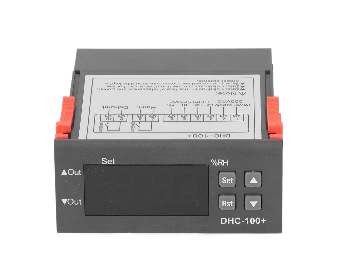 Controlador de Humidade Digital Desumidificador Umidificador