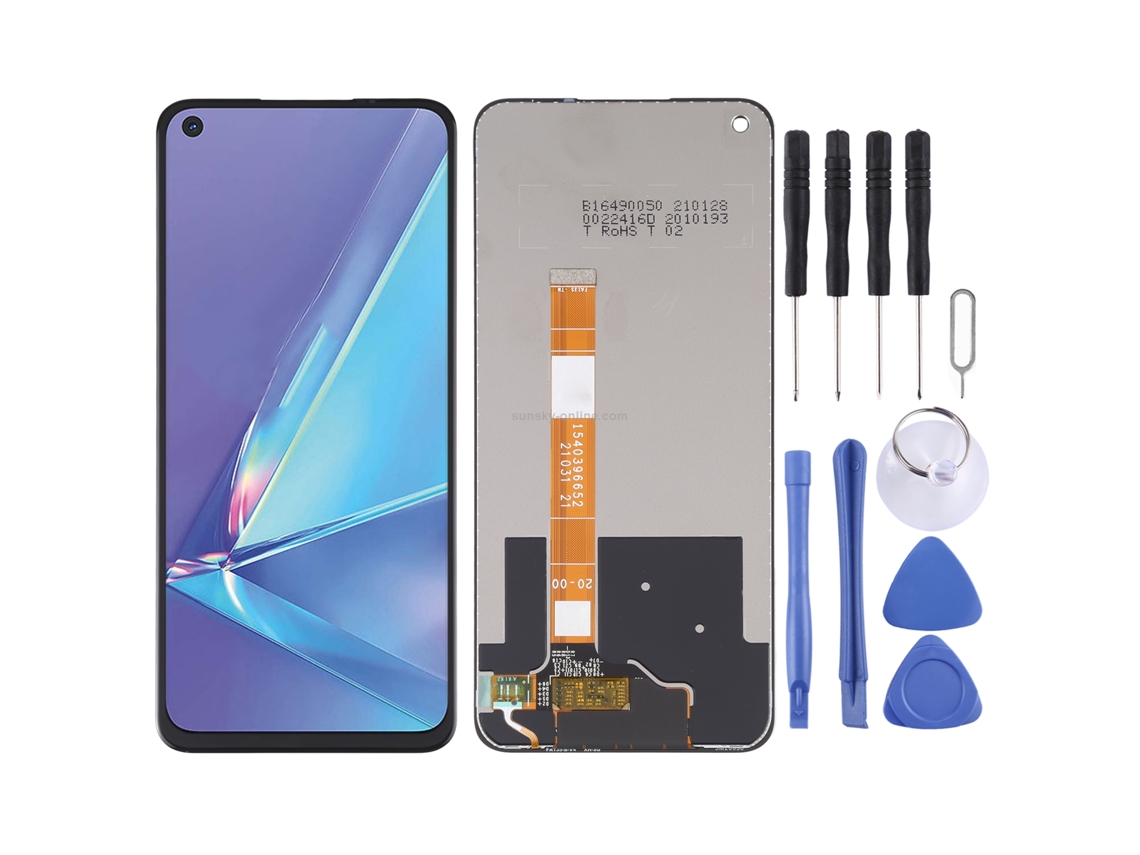 Conjunto Completo De Ecrã Lcd E Digitalizador Para Oppo A72 (2020) Versão Lte Cph2067