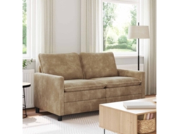 Vidaxl Sofá Cinzento-acastanhado 156 X 81 X 87,5 Cm Poliéster
