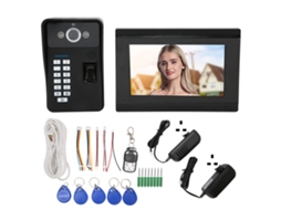 Sistema Intercomunicador Campainha Vídeo 7 Polegadas Wifi Sensor Digital App Controle Acesso Uk