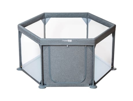 Parque FREEON Playpen Hexagon Grey