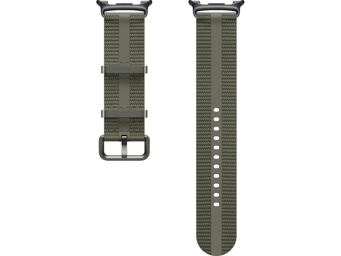 Bracelete SAMSUNG Desportiva Elegante Galaxy Watch 8  (M/L - Verde Escuro)