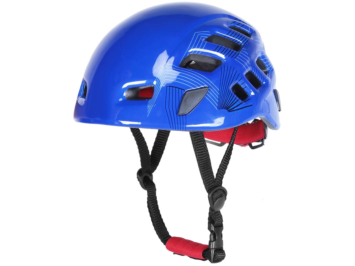 Capacete de Segurança Desportiva Exterior Ajustável Azul