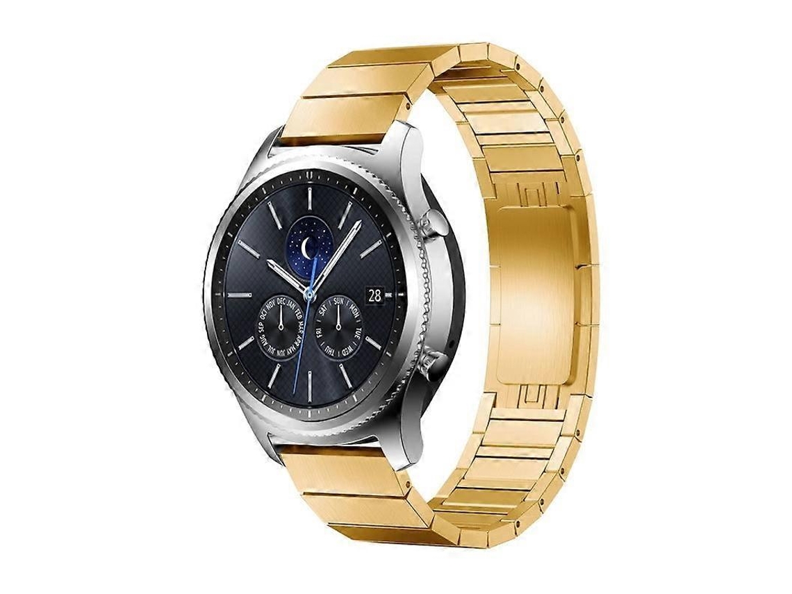 Pulseira De Aço Com Fivela De 18 Mm Compatível Com Smartwatch Samsung.