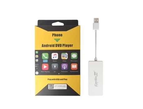 Carplay Dongle Carlinkit U-CCP Android Auto/Carplay Adaptador Multimídia