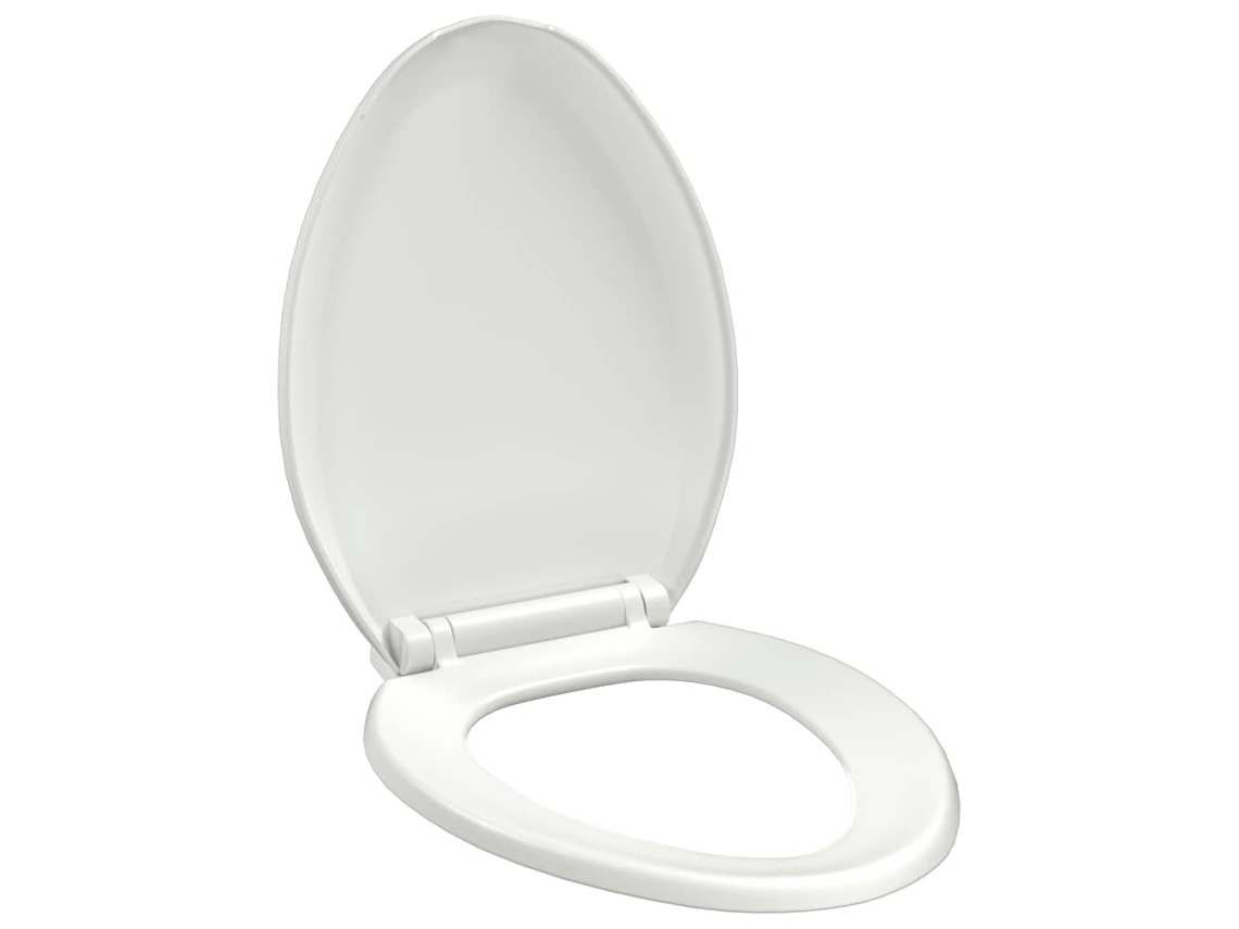 Toilet Seat, Toilet Seats Vidaxl Branco Polipropileno (47 X 35 Cm)