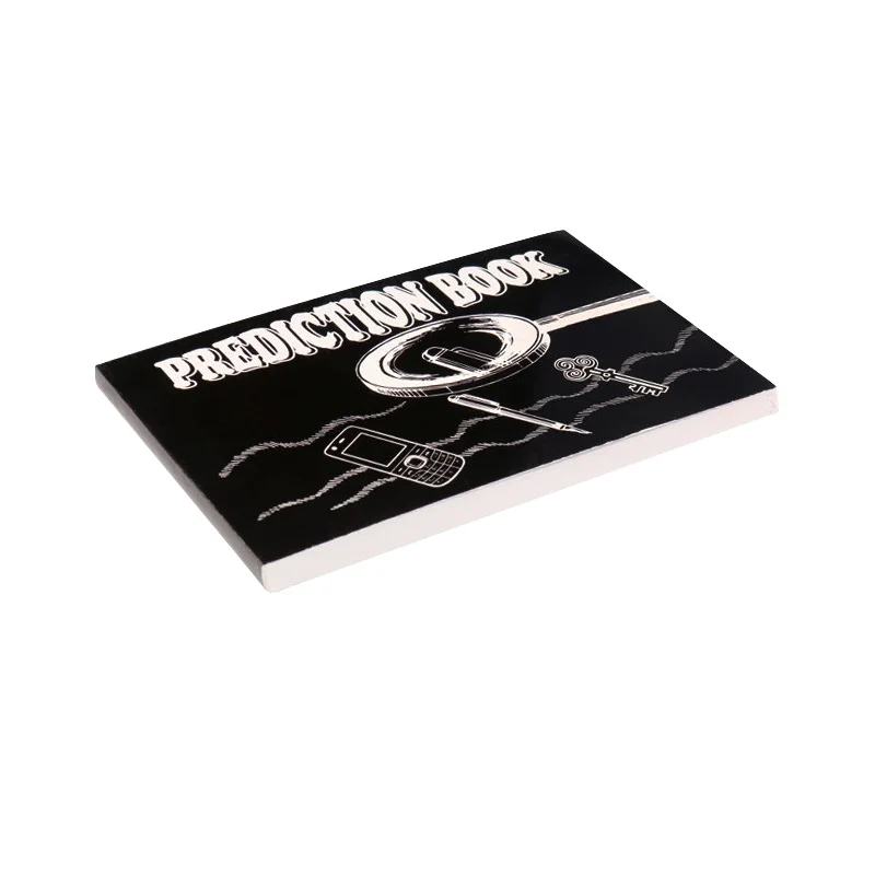 (preto) Livro De Previsões Divertido, Adereços Mágicos, Chama De Proximidade
