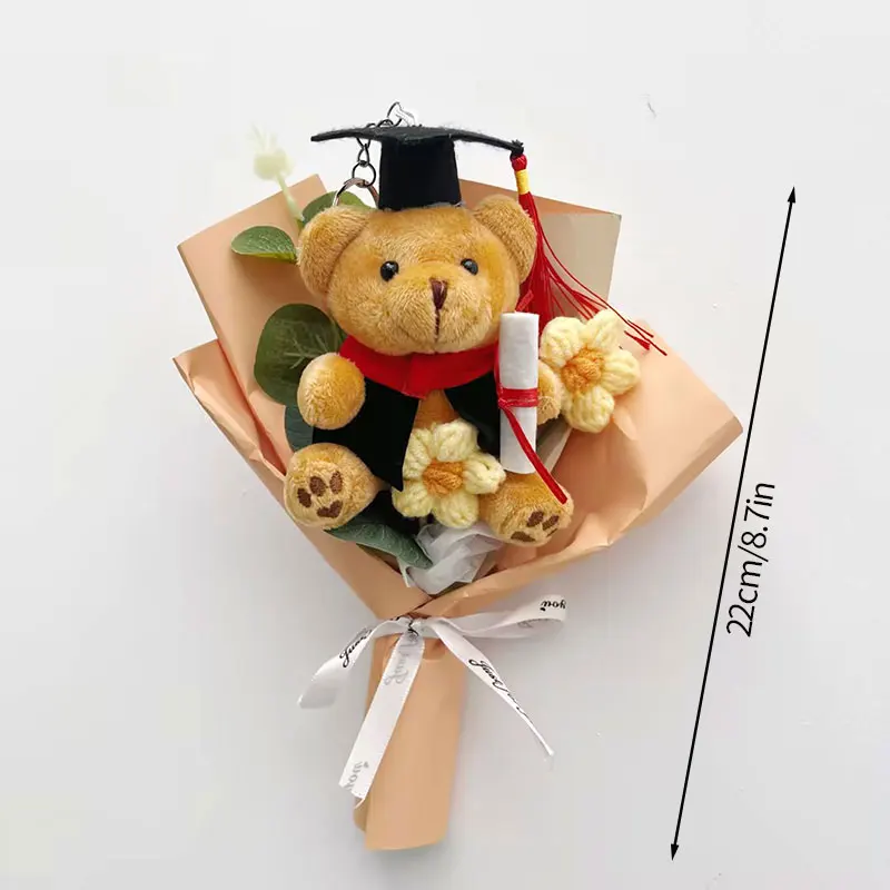 Buquês de Crochê, Buquês de Formatura, Presentes de Formatura Feitos À Mão em Crochê MDUG