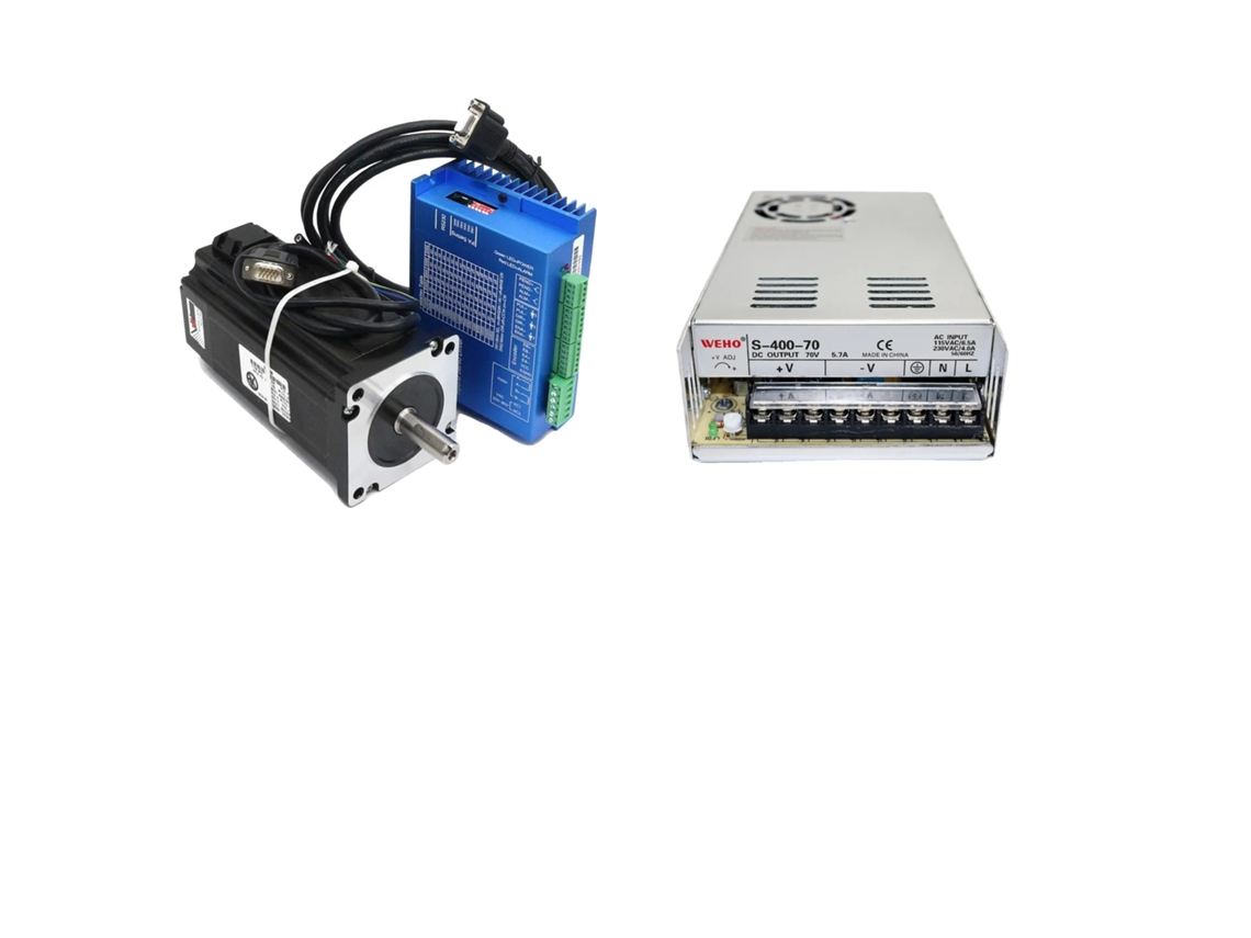 Motor Servo De Laço Fechado Nema34, Alto Torque 12n.m, Controle De Corrente Adaptativo, Kit De 1 Eixo Oem