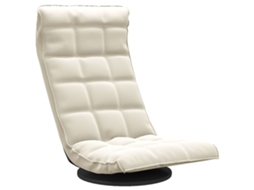 Swivel Floor Chair, Swivel Floor Chairs Vidaxl Creme Veludo