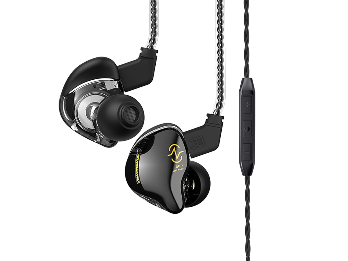 2026zentro-fones De Ouvido Intra-auriculares Ccz Coffee-bean 1dd Driver Cancelamento De Ruído Estéreo Hi-fi Fio Para Gamer E Cantores