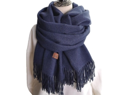 2026 bufanda Manta para Mulher Macia Semelhante a Cashmere Estilo Clássico com Frunços Modo de Uso Versátil