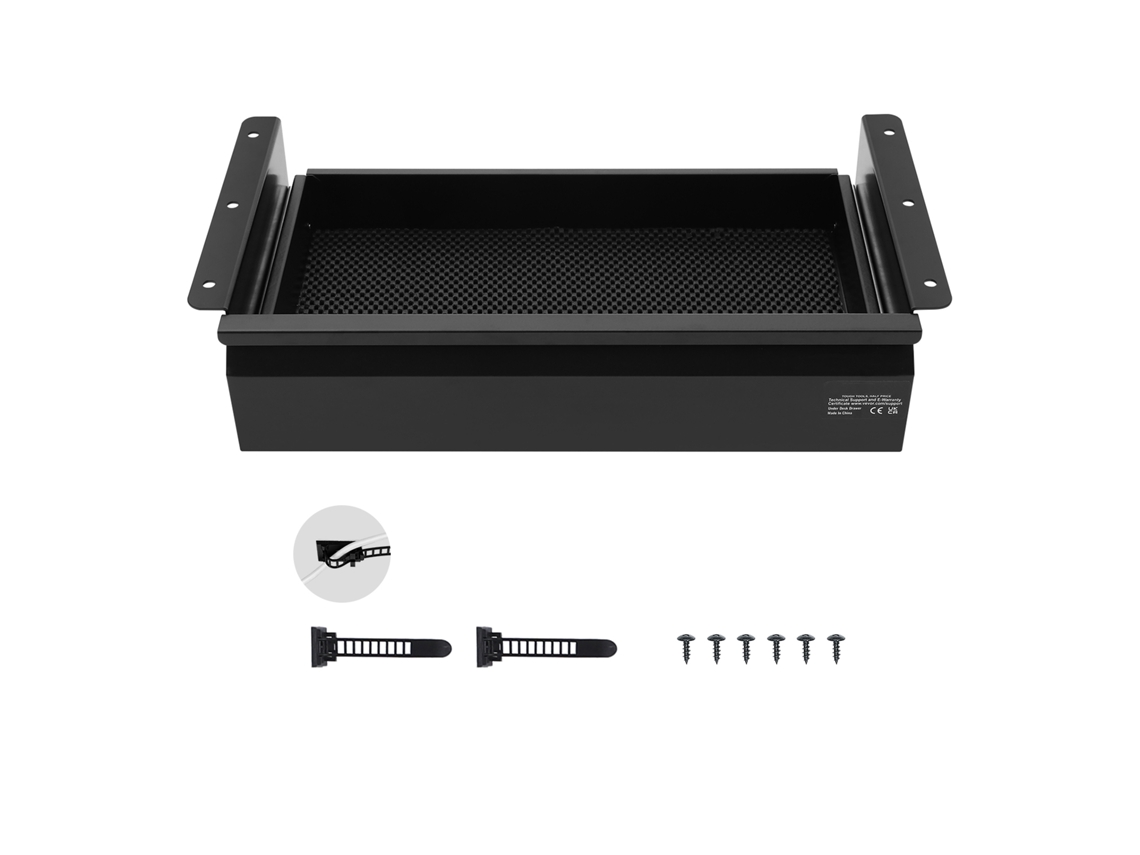 Organizador De Gavetas Succebuy De 40 Cm Para Baixo Da Mesa Economizador De Espaço Para Casa E Escritório