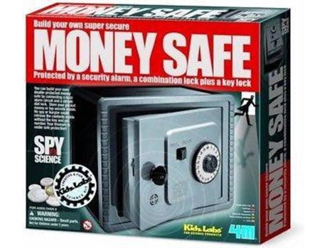 Construção 4M Kids Labs: Money Safe (Idade Mínima: 8)