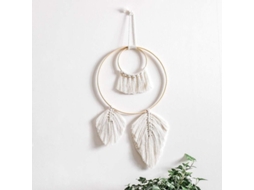 Tejido Boho Chic Artesanal Para Decoración De Pared Con Diseño Bohemio Y Fruncidos