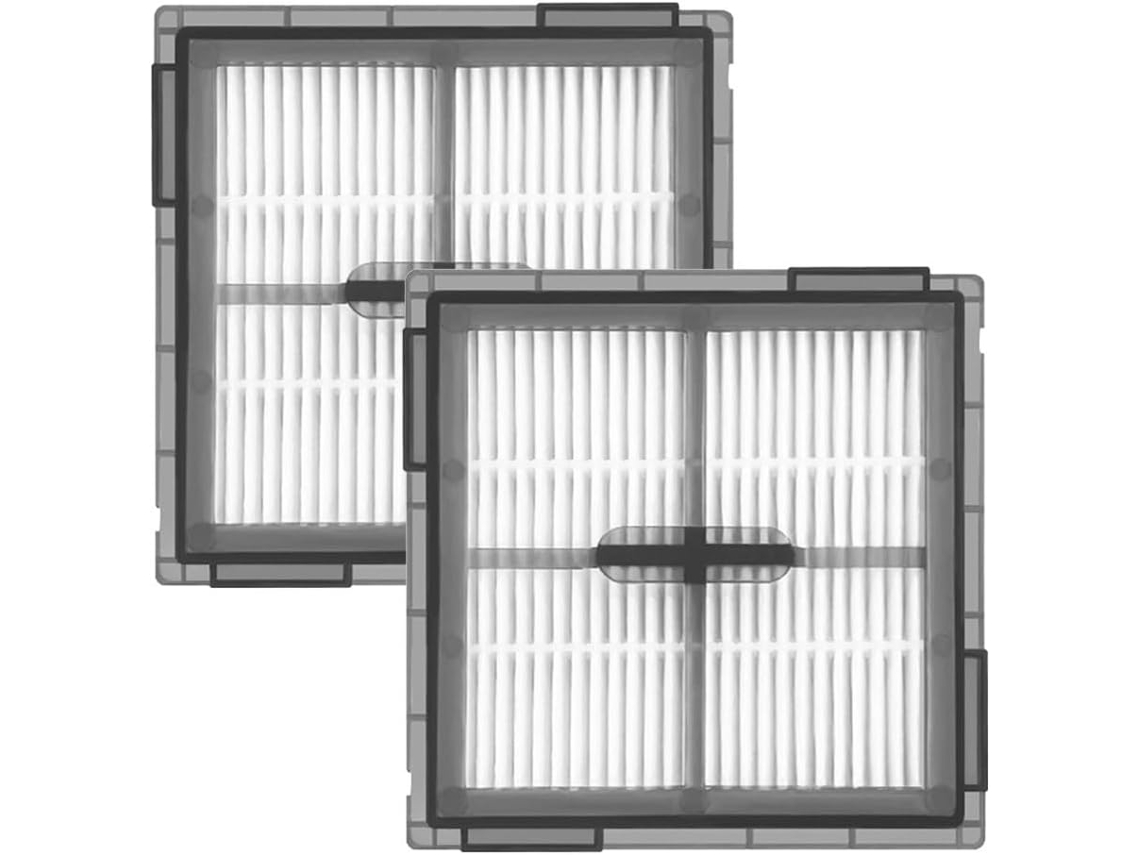 Kit Com 2 Filtros Hepa Para Aspiradores Roborock Q10 S5/q10 Vf/q8 Max