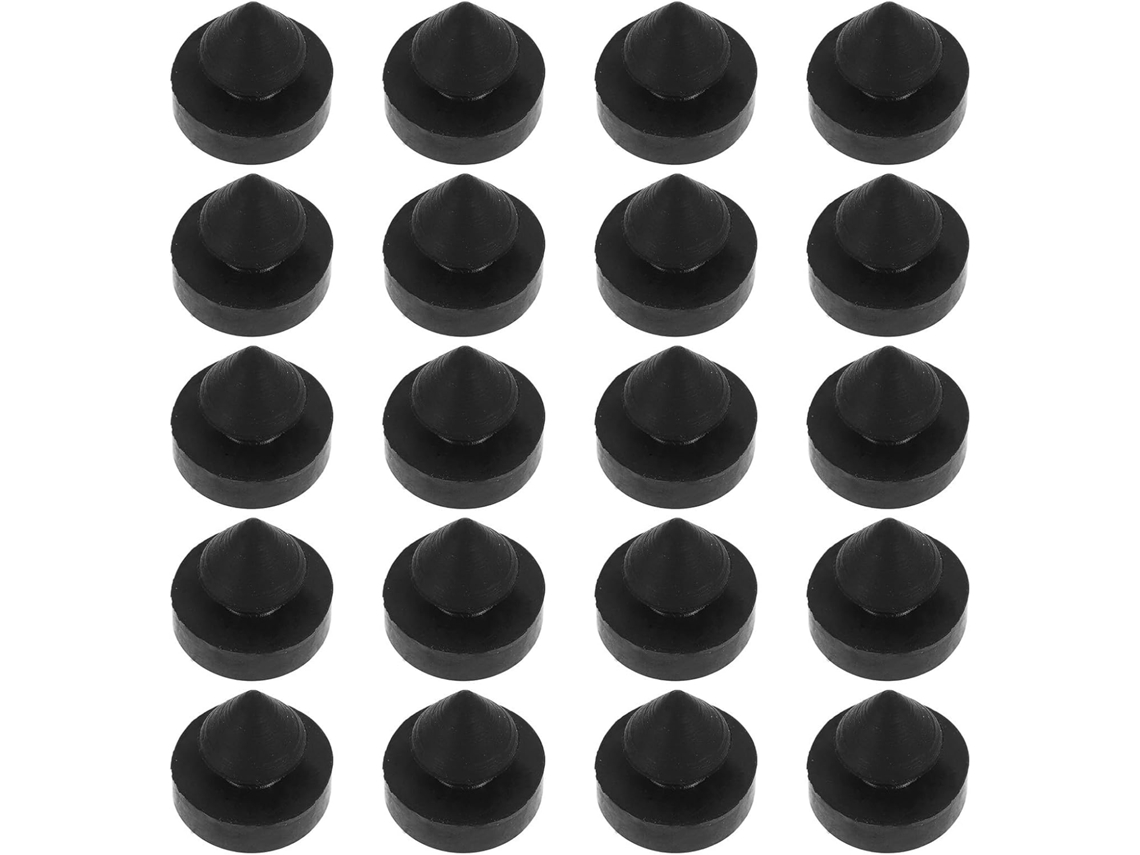 Conjunto De 20 Batentes De Borracha Para Portas Com Fivela Anticolisão.