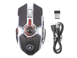 Rato Sem Fio LAXISCREED Ergonómico Rgb