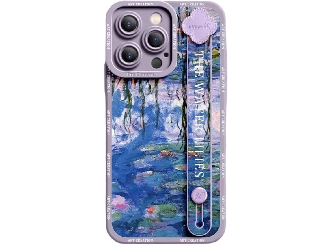 Capa Monet Lírios para VEANXIN Azul