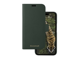 Capa Fólio para iPhone 15 DBRAMANTE1928 Verde