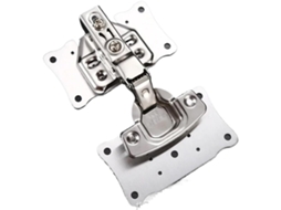 Placa De Reparo Para Dobradiça Porta Armário Em Aço Inoxidável Kit Fixação Oculta Com Fechamento Suave E Parafusos