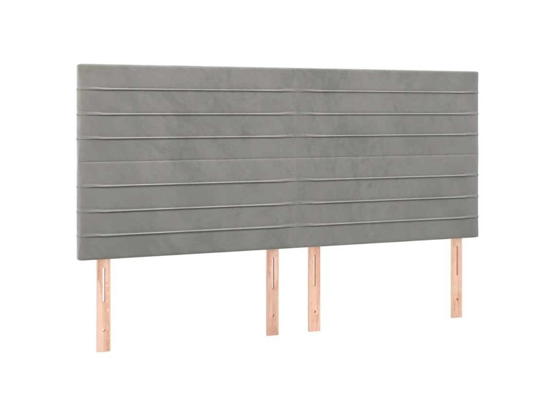 Headboard, Headboards Vidaxl Cinzeto Veludo (180 Cm)