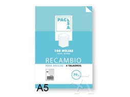 Recambio A5 100H 4 Taladros 70G Cuad.4X4 Pack M PACSA