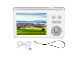Digital Camera 12mp Hd 2.8 Inch Tft Screen Auto Focus Dv Camera With Multi Filters Frames For Vlogging Travelling White LAXISCREED