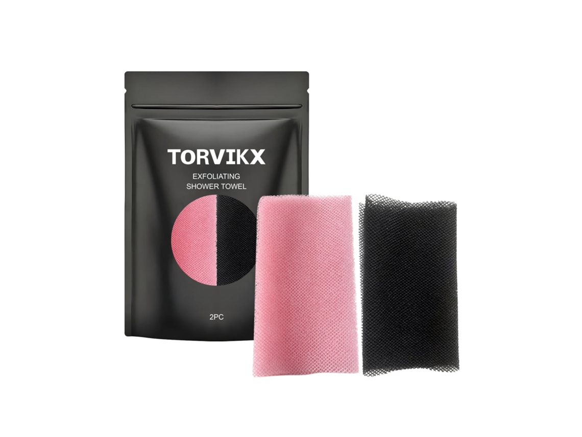 Pele Lisa e Suave com Toalha Exfoliante LAXISCREED Naturalmente