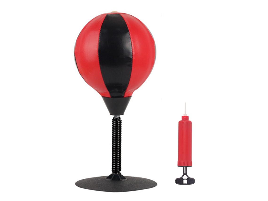 Mali saco de Boxe para Crianças com Ventosa Melhora Coordenação Brinquedo de Mesa