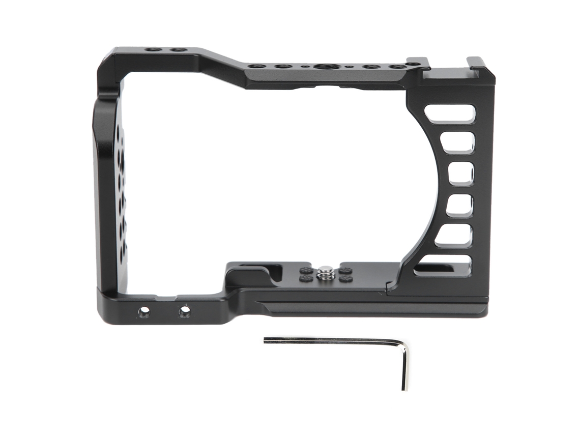 Aluminum Alloy Camera Video Cage Shooting Extension Shooting Bracket For Sony A7c Camera LAXISCREED