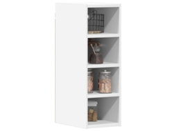 Vidaxl Armário De Parede “riga” 20x29,5x60 Cm Derivados Madeira Branco