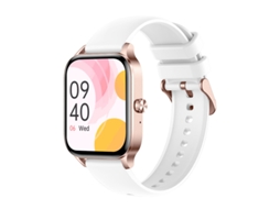 Smartwatch Yizhood I126 1.85 Inch Chamada Bluetooth Ip68 Monitorização Da Saúde À Prova De Água (android E Ios Branco)