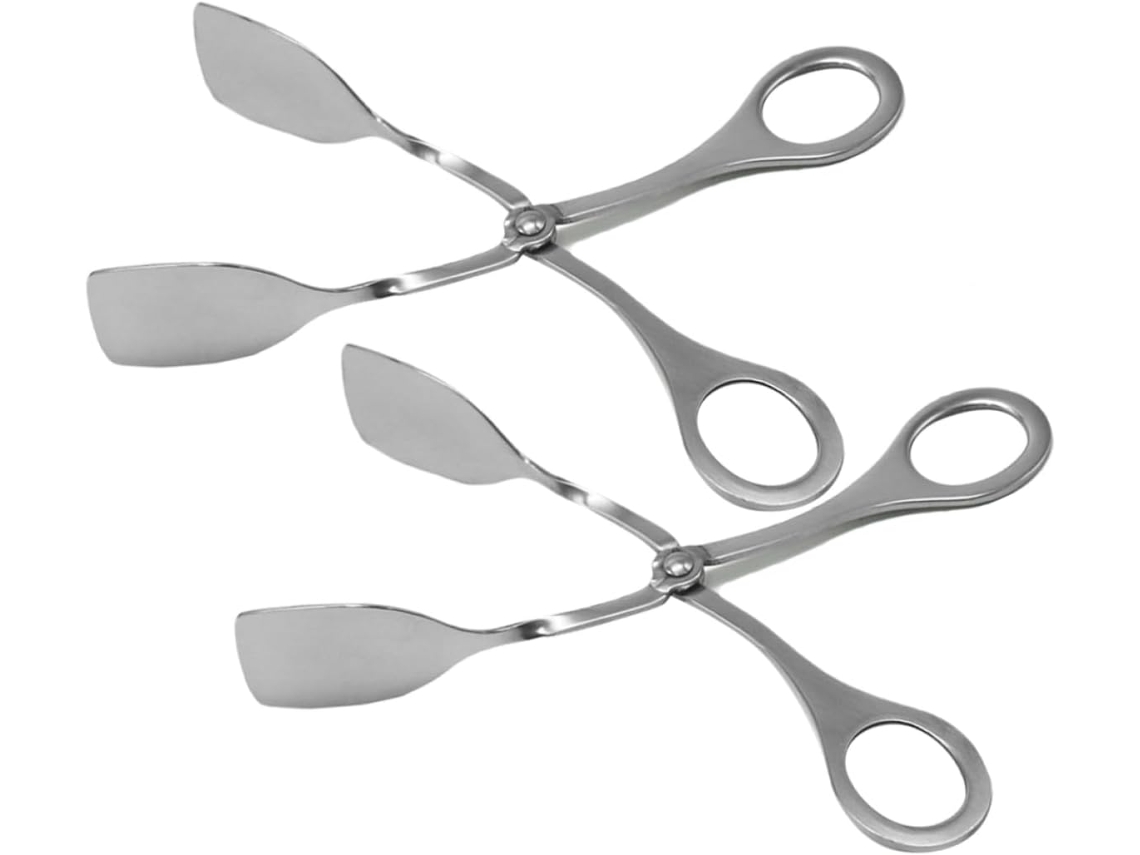 Pinças Para Servir Buffet Supvox 2 Peças, Pinças Para Espaguete, Para Carnes E Frutas, Cozinha